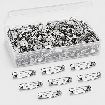 100 Pcs 20mm Lapel Pins for Crafts