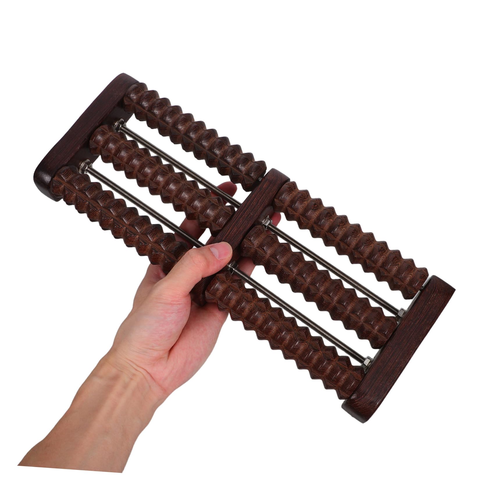 Abaodam Rodillo Masajeador de Pies Madera Natural para Relajación Profunda y Alivio Muscular Masajeador Portátil Multifunción para Hombres y Mujeres Diseño Silencioso y Duradero