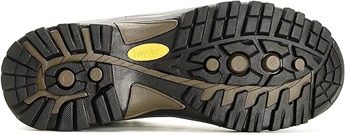 Miniatura 7 de Hiwalk - Botas de senderismo impermeables para hombre, transpirables, todo terreno, ligeras, botas de tobillo para trekking, zapatos de escalada