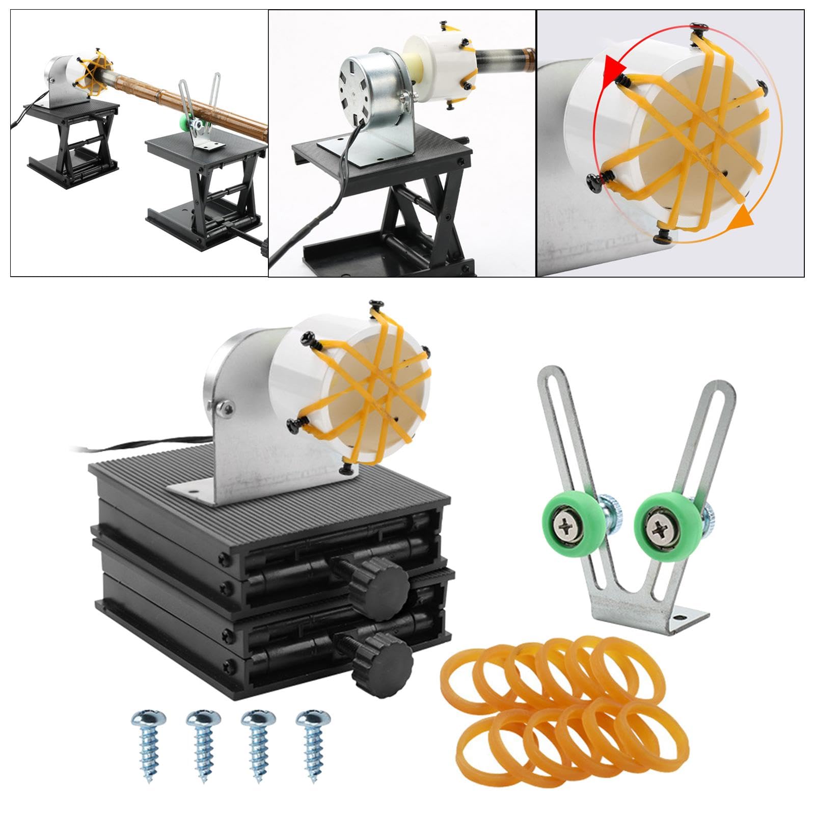 kowaku Kit de Réparation de Canne à Pêche, Outils de Pêche Automatiques pour