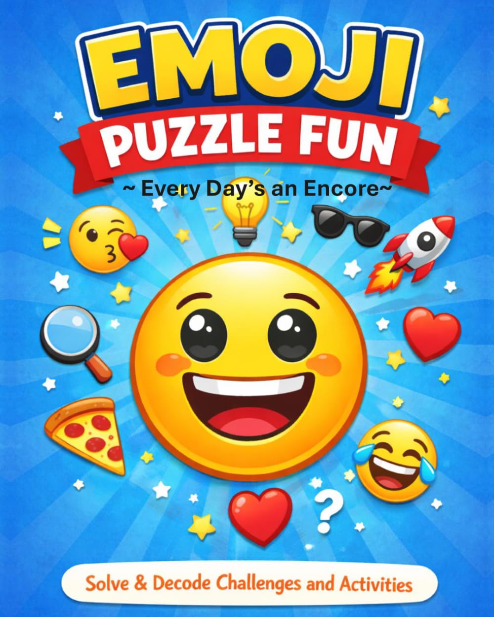 Emoji Puzzle Fun: Solve & Decode Challenges and Activities