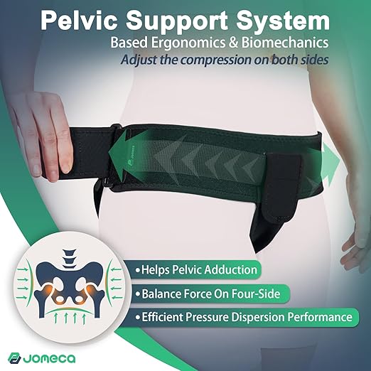 Faja de soporte pélvico JOMECA ajustable para prolapso, talla X-Large miniatura 3