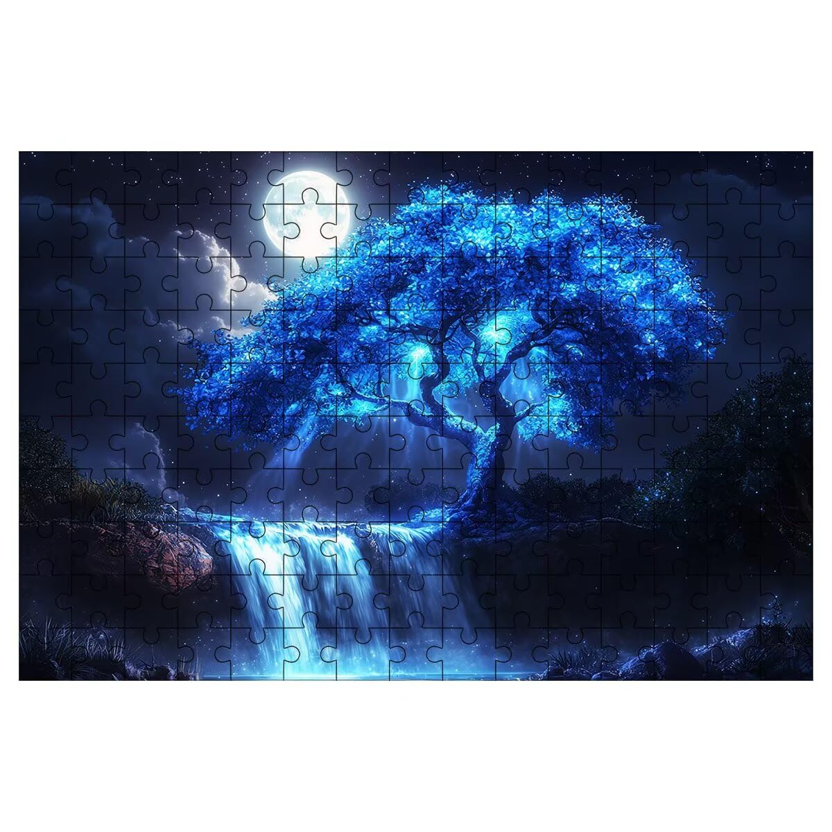 Puzzle 1500 sztuk, Puzzle Krajobraz, Drewniane Puzzle 87x57cm -1474