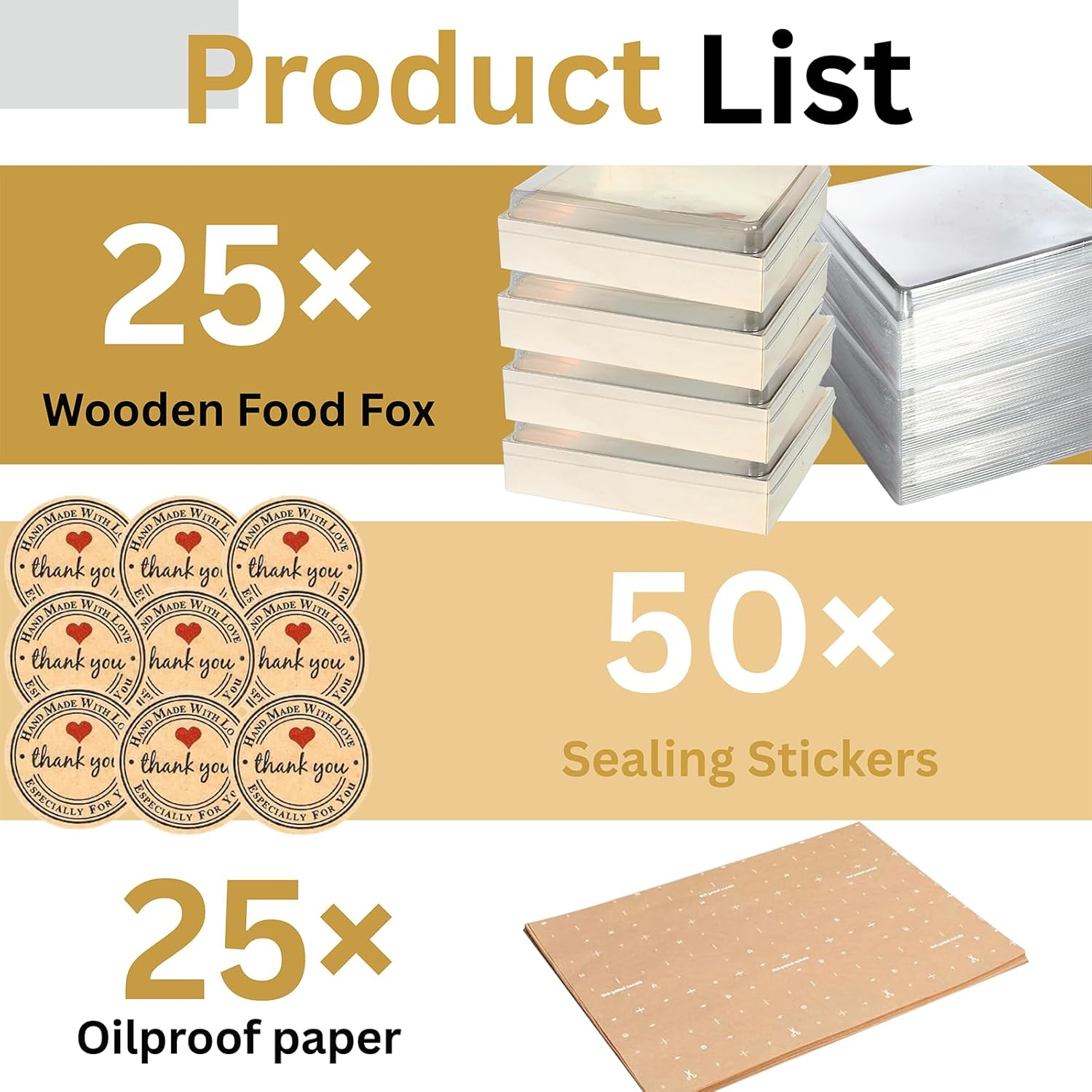 25 PCS Wooden Food Containers, 54 oz Square Wooden Bento Box with Lid, Oil-proof and Seepage-proof Poplar Take-out Box, Disposable Serving Bowl for Hot And Cold Foods, Microwave/Freezer Safe