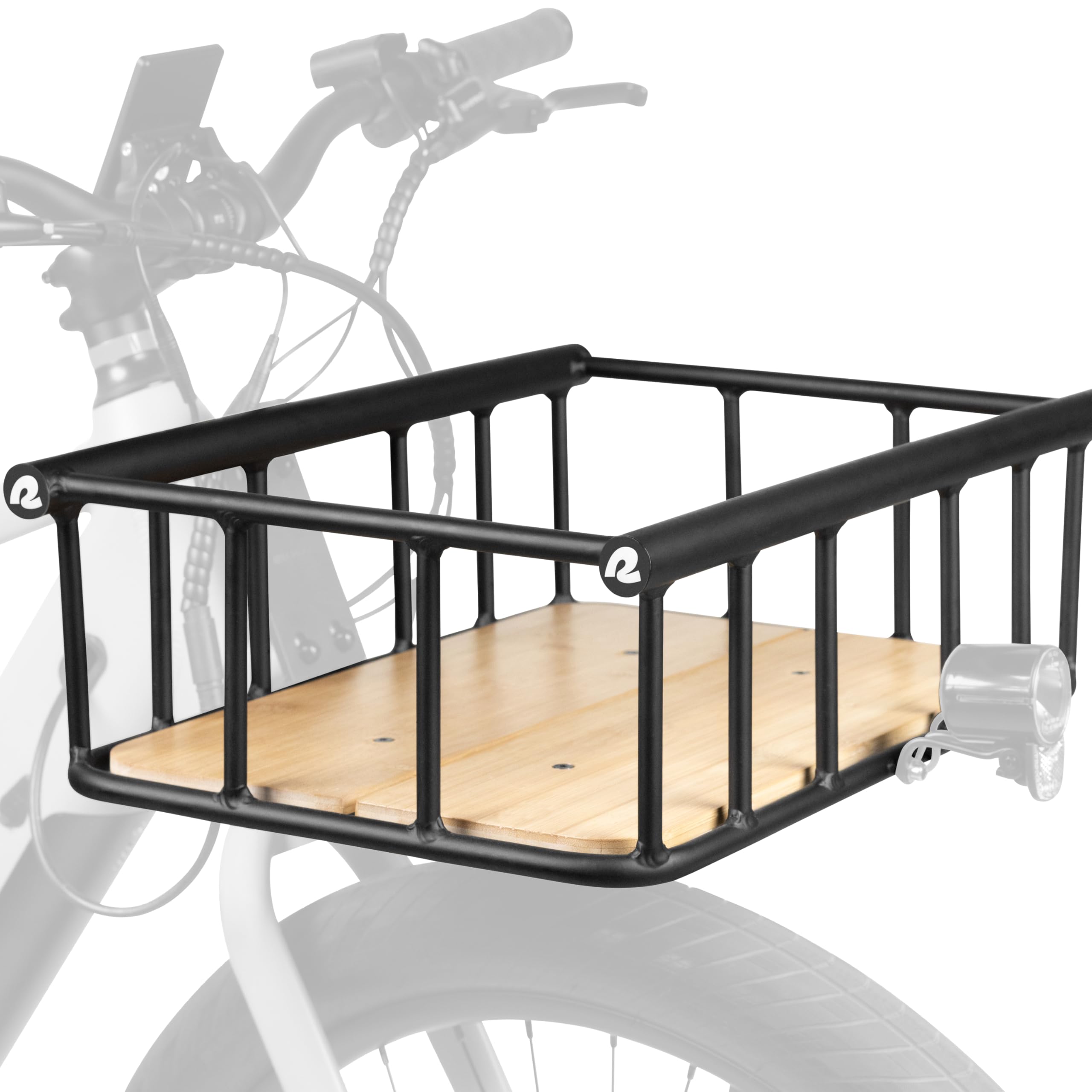 Retrospec Tote & Tote Plus Ebike Basket Lightweight, Aluminum Front Basket for Electric Bikes