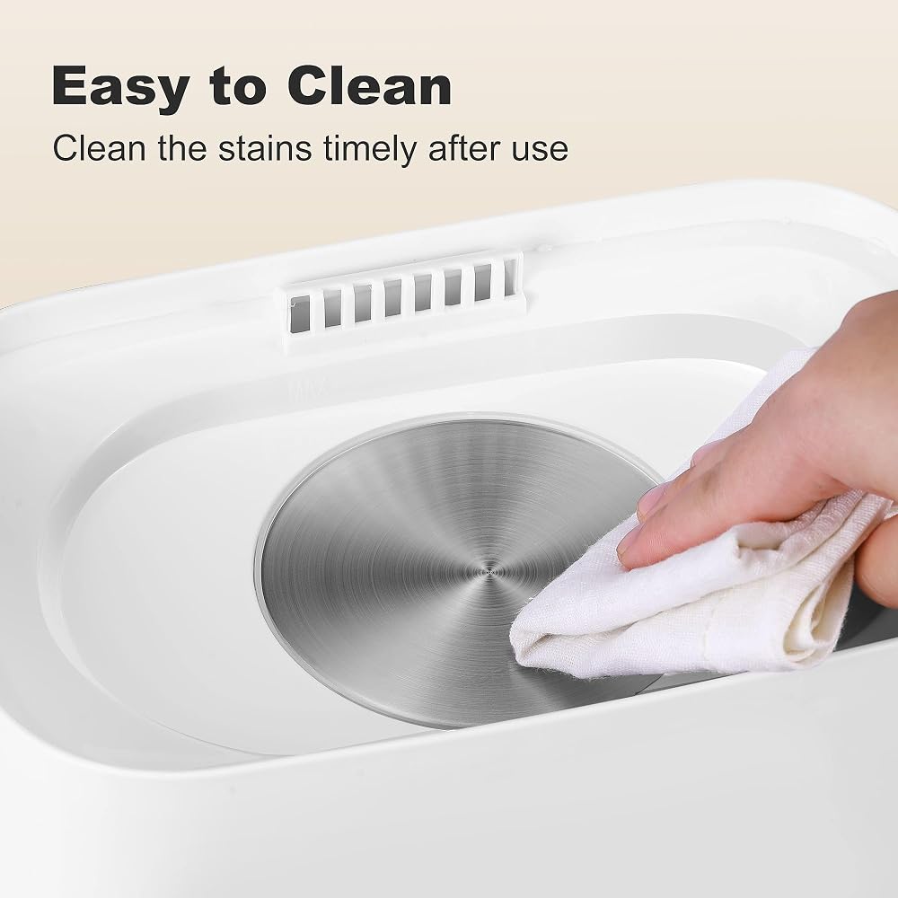 Baby Bottle Steamer and Dryer, Electric Steamer and Dryer for Baby Bottles, 4-in-1 Bottle Steamer and Dryer, Universal Fit for All Bottles, LED Touch Screen, Auto Shut-Off