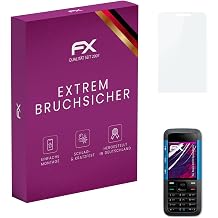 atFoliX Plastic Glass Protective Film compatible with Nokia 5310 XpressMusic, 9H Hybrid-Glass FX Screen Protector