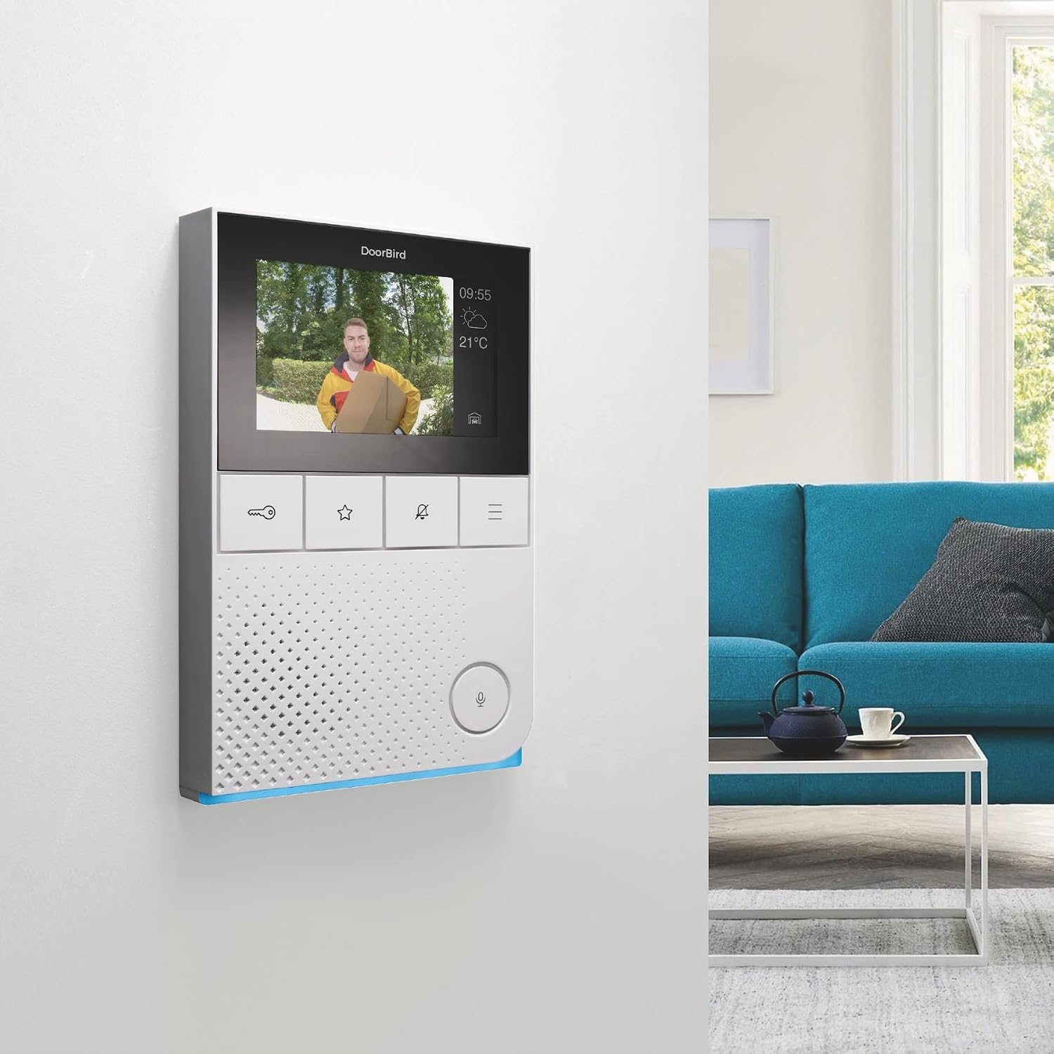 Onе-Dау Sаlе: Uр tо 70% оƒƒ DoorBird IP Video Indoor Wall Station Intercom A1101, 4 Color Display - Surface mounting - WiFi Ethernet and POE - 2 Year Warranty and Enhanced Video Instructions