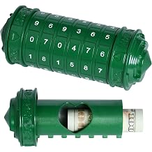 CoEjokno Da Vinci Code Numeric Cryptex Money Puzzle Box for Cash Gift, Jewelry Box with Hidden Compartment, Unique Puzzle Gift for Adults Brain Teaser Valentines Day Wedding & Anniversary Present