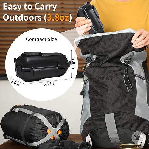 Miniatura 7 de Paquete de 2 Cubierta de seguridad para cable de extensión para exteriores con sello impermeable, resistente a la intemperie, cable de extensión