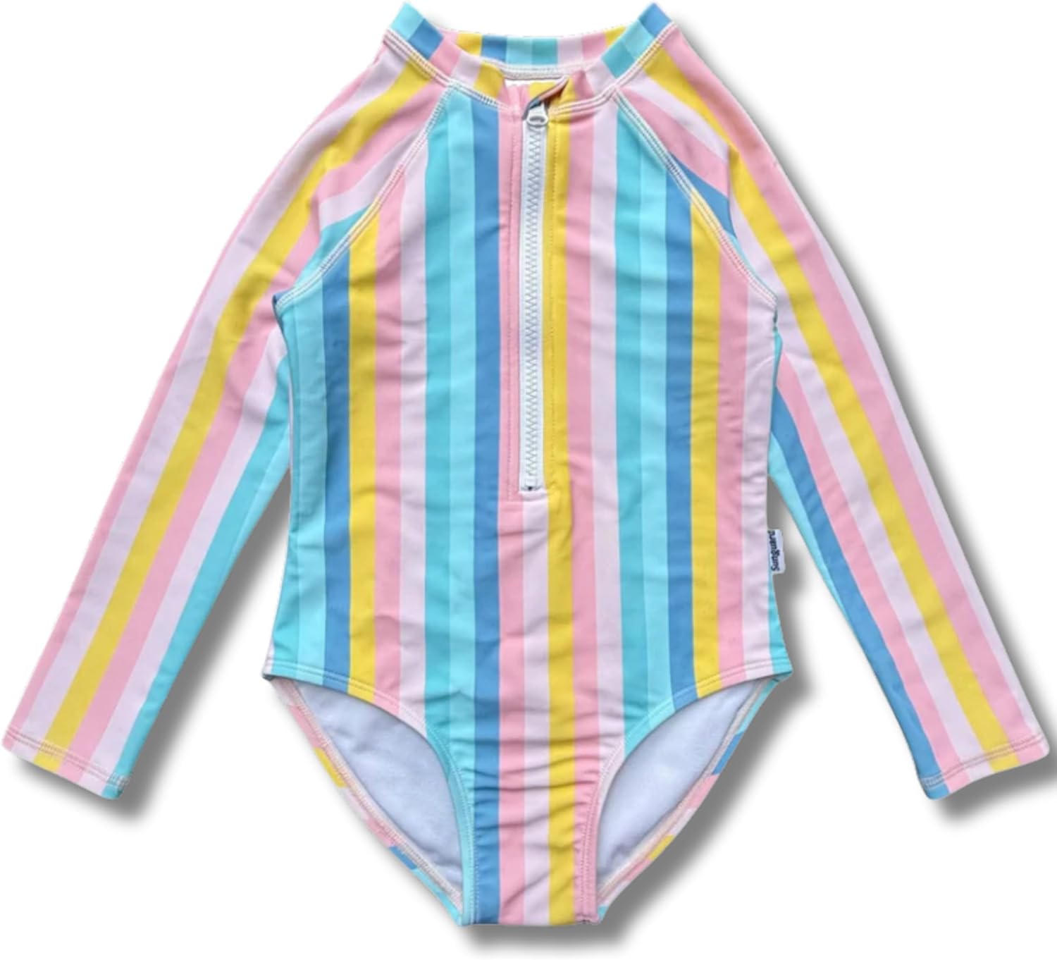 Sunguard NOLA Baby Girls' Swimwear (24mos-11yrs) Full Cover Swim Suit for Toddler, Infant, Kids - UV One Piece Swimsuit Girl