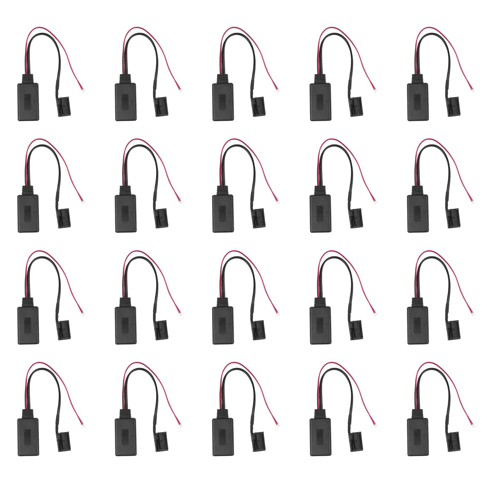 20X 12-Pin Module sans Fil Bluetooth pour Voiture Adaptateur de Musique Stéréo Auxiliaire Récepteur Aux Câble Audio pour pour Focus Mk2 Mk3 pour Fiesta