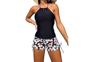 Tankini Swimsuits with Shorts for Women