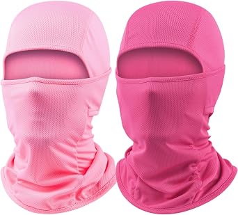 Balaclava Ski Mask for Men 2 Pack Full Face Mask Shiesty Ski Mask Women Motorcycle Summer Face Cover Sun Protection Football