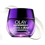 Olay Retinol Night Cream for Women, MAX, Anti-Aging Face Moisturizer, Fragrance-Free, Gift for Women, Non Greasy - Anti-Wrinkle, Hydrating Skin Care - Triple Collagen Cream, Niacinamide, 1.7oz