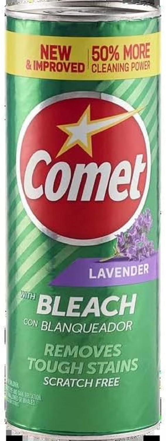 Comet, Cleanser Lavender, 21 Ounce