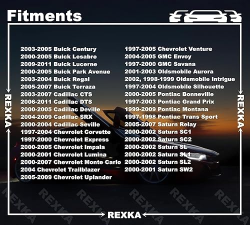 Miniatura 12 de Rexka Clip de retención para panel de moldura de puerta, 15 Uds. para GM 10285935 Buick Cadillac Chevrolet GMC Oldsmobile Pontiac Saturn 15