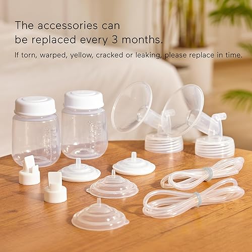 Miniatura 6 de Paruu Piezas de bomba compatibles con Spectra S1S29 Plus, no accesorios originales, el juego completo de reemplazos incluye bridas de 0.945 in,