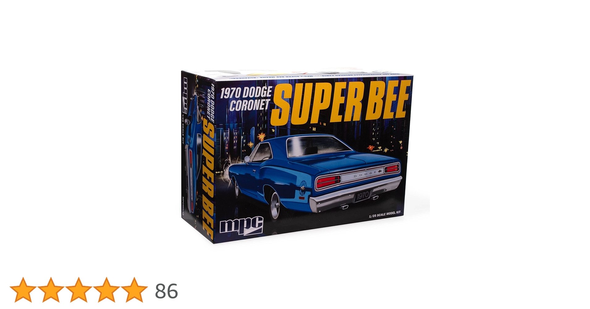 mpc 1/25 ダッジ・コロネット・スーパービー 1970年型 Amazon | MPC 1/25 1970 ダッジ コロネット スーパー・ビー NEW