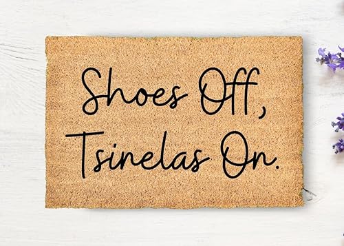 Tagalog Filipino Filipinas Felpudo de bienvenida simple nuevo hogar inauguración de la casa al aire libre, regalo de alquiler decoración del hogar,