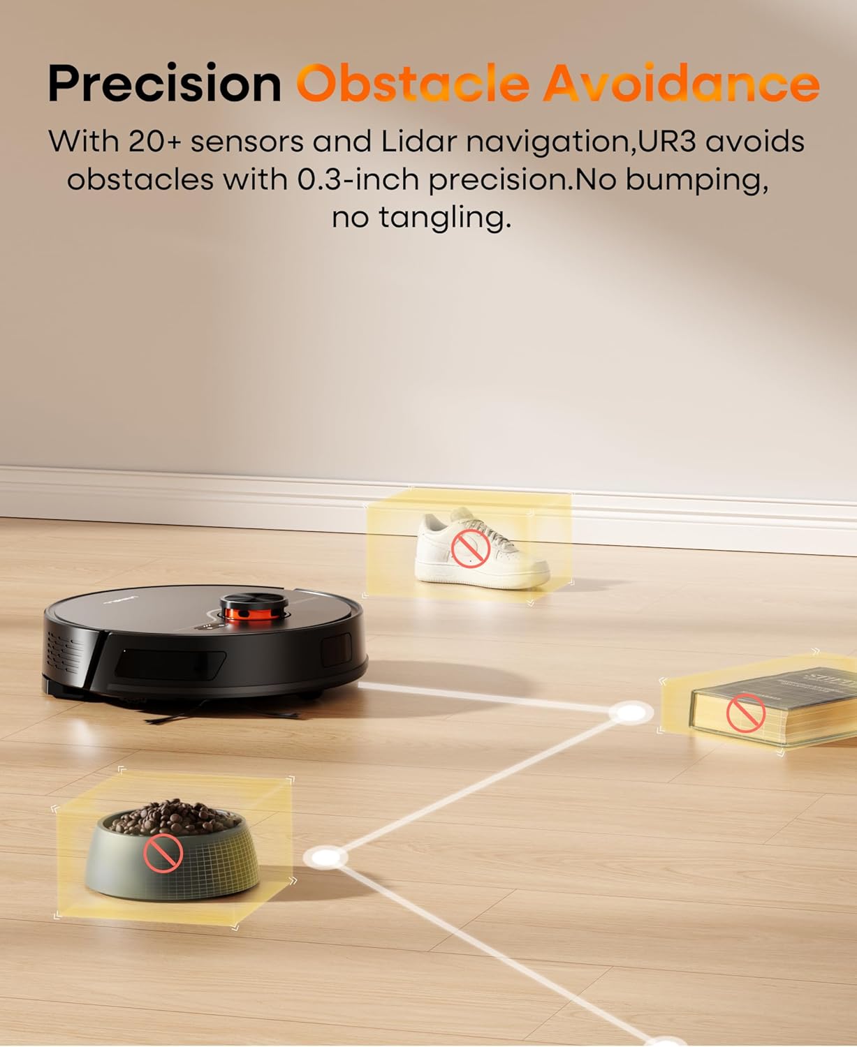 UNINELL HOME Robot Vacuum Mop Combo UR3