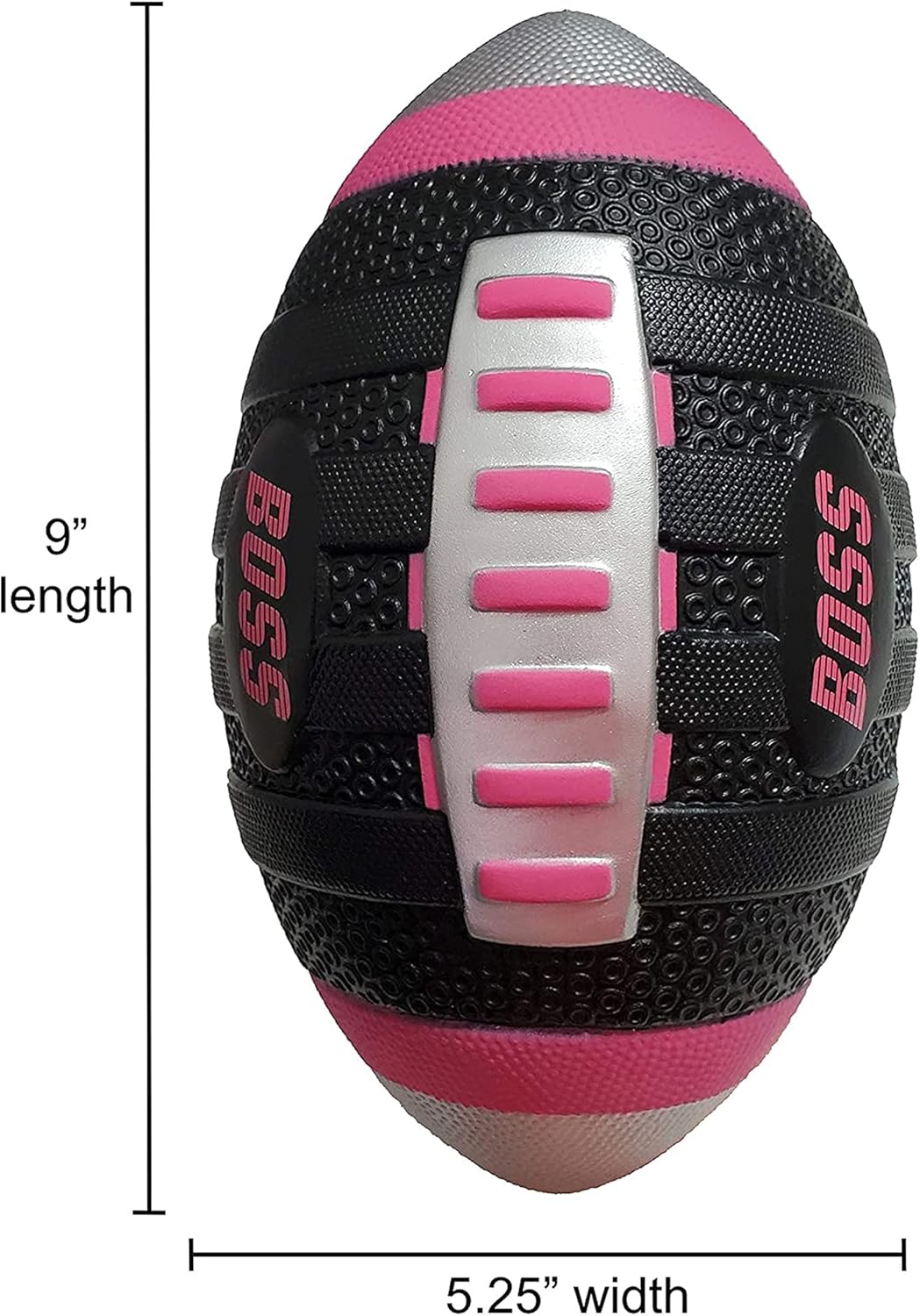 LMC Products BOSS Foam Football - Our Junior Football is a Mini Football for Kids - Each Quality Kids Football is 9” – Small Football Youth (Orange) : Toys & Games