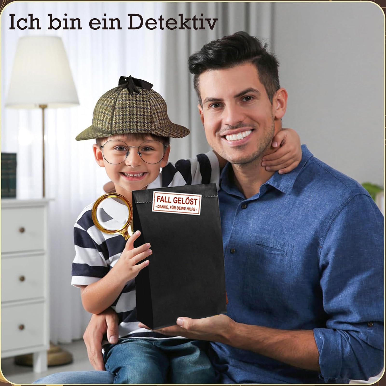 30 Pièces Sac Cadeau, Sac Cadeau Noir, Sac Papier Cadeau, Sac En Papier Kraft Avec Poignée, Sacs En Papier Recyclables De Haute Qualité Pour Anniversaire Mariage Noël Et Célébrations De Fête