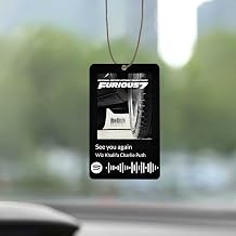 Car Hanging Picture Pendant, Personalized Spotify Music, Album Cover Song Art Player, Customizable Special Moments Photo, Car Air Freshener Decor, Unique Gifts For Lovers, Friends