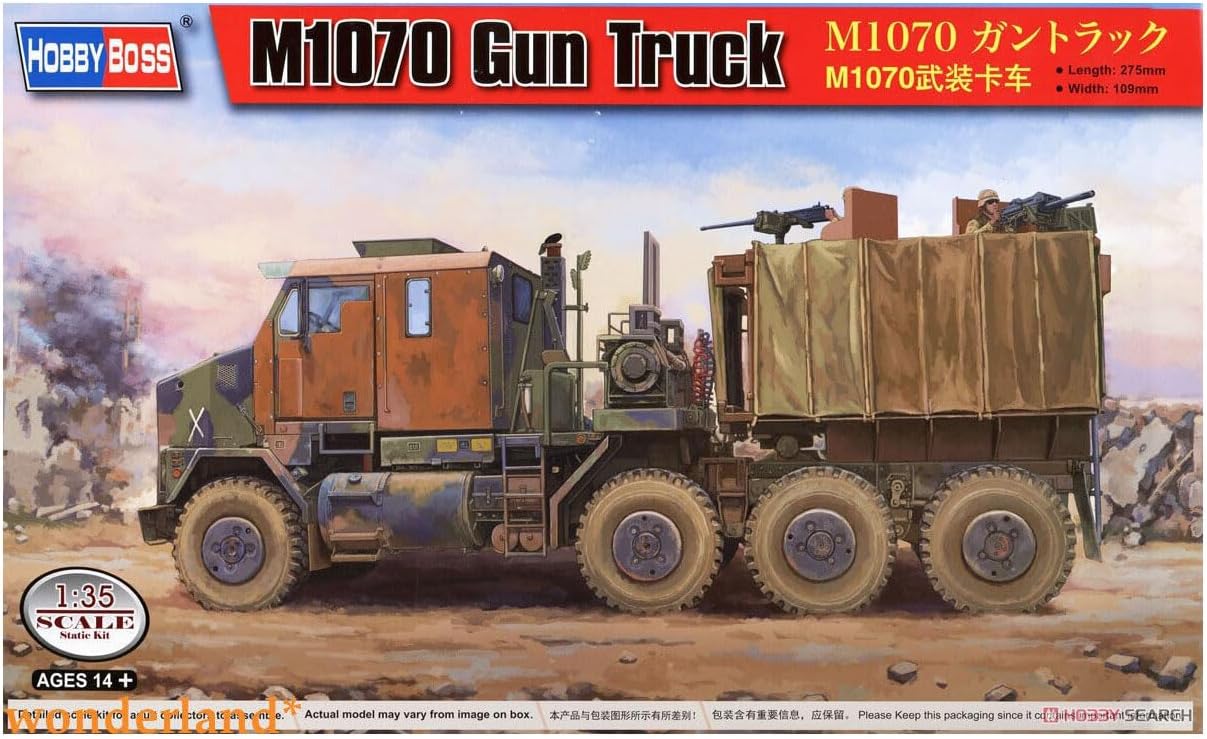 Hobbyboss 1:35 - M1070 Gun Truck