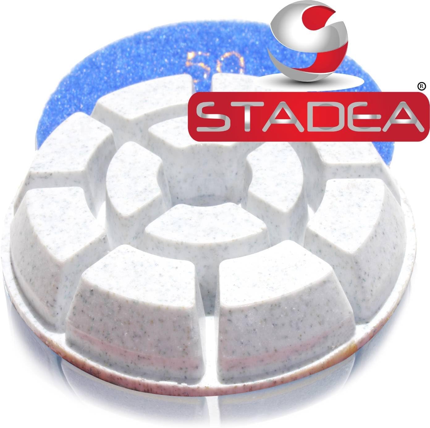 concrete granite floor polishing pads - Grit 400 By Stadea