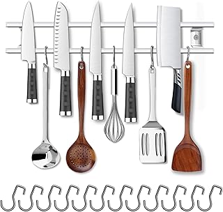 YIIYIIN 18 Inch Magnetic Knife Holder for Wall Mount-Magnetic Knife Stri...
