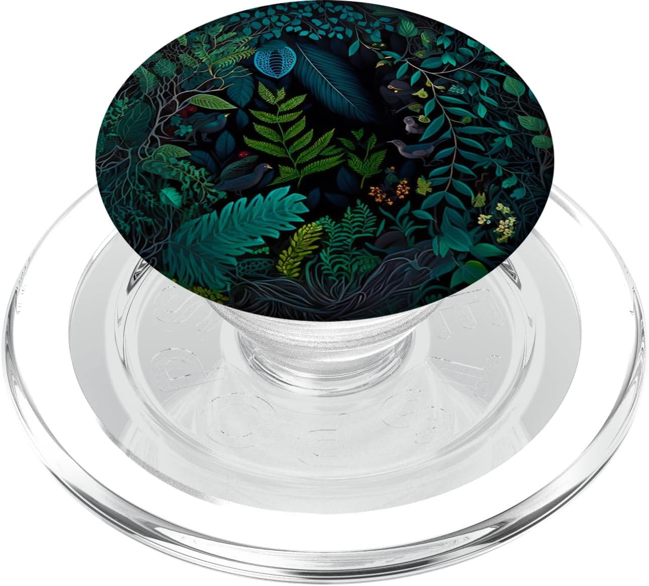 Floral Boho Foliage Flower Plant Nature Vegetation Flowery PopSockets MagSafe PopGrip for iPhone