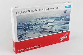 Amazon.com: Daron Herpa 520362 Airport Diorama Basic Set 1 1