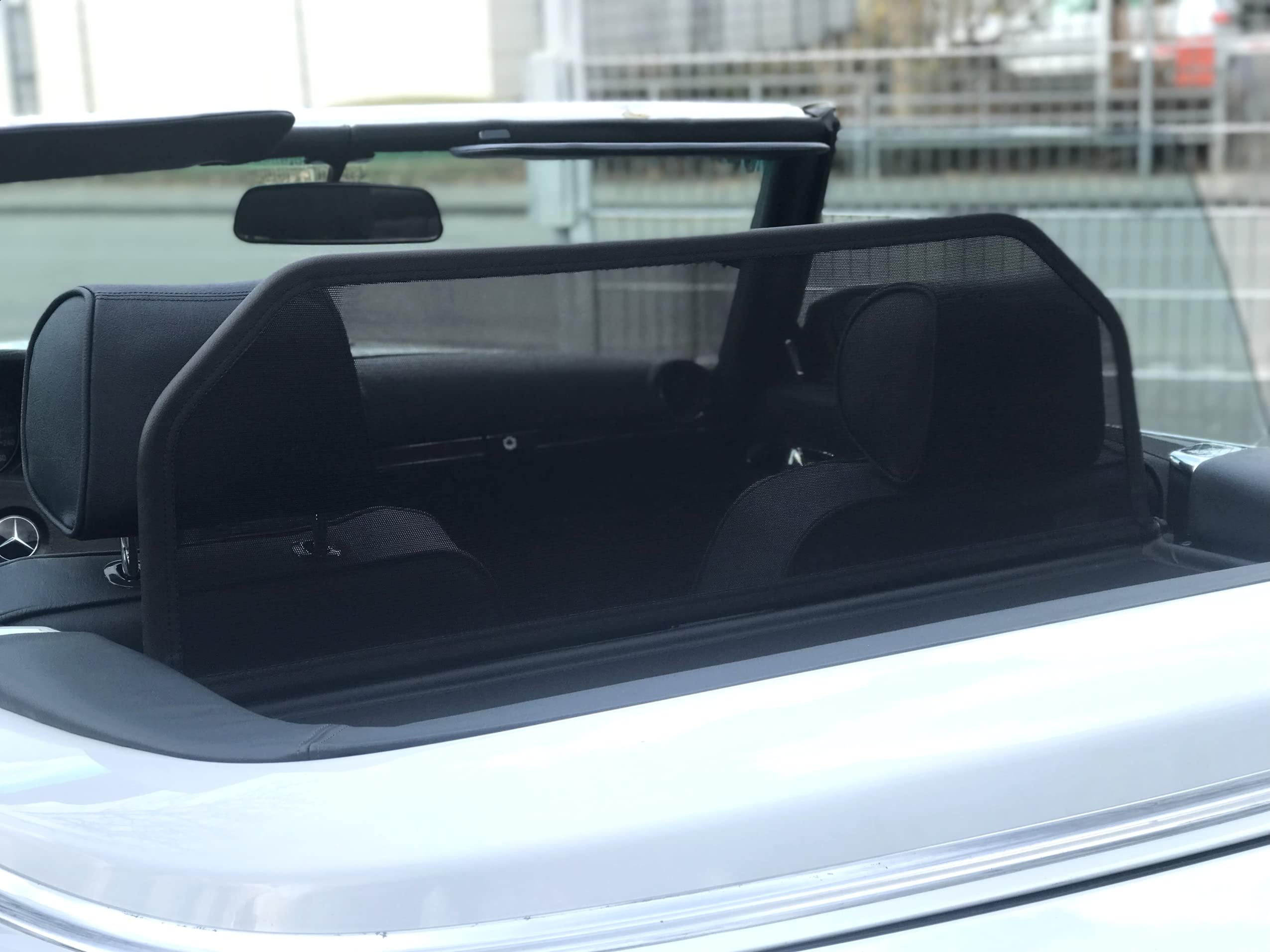 pare-vent pour R107 280, 300, 350, 380, 420, 450, 560 SL Windabweiser Windscherm Windstop Wind deflector déflecteur de vent