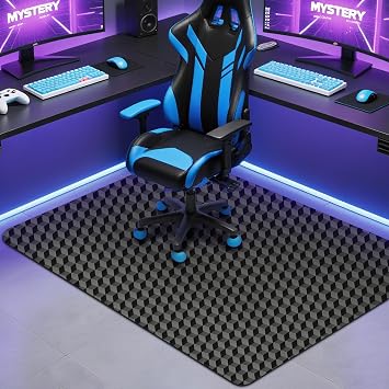 AiBOB Chair Mat for Low Pile Carpet Floors, Flat Without Curling, 36 X 48 in, Office Carpeted Floor Mats for Computer Chairs Desk