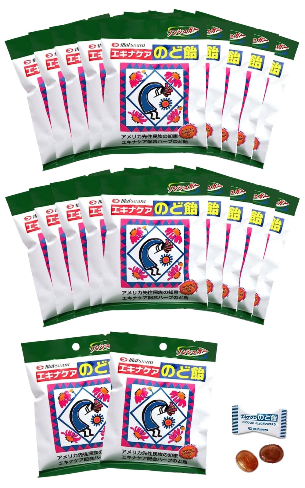 nakayoshi　エキナケア エキナケアのど飴 – 漢方なごや花