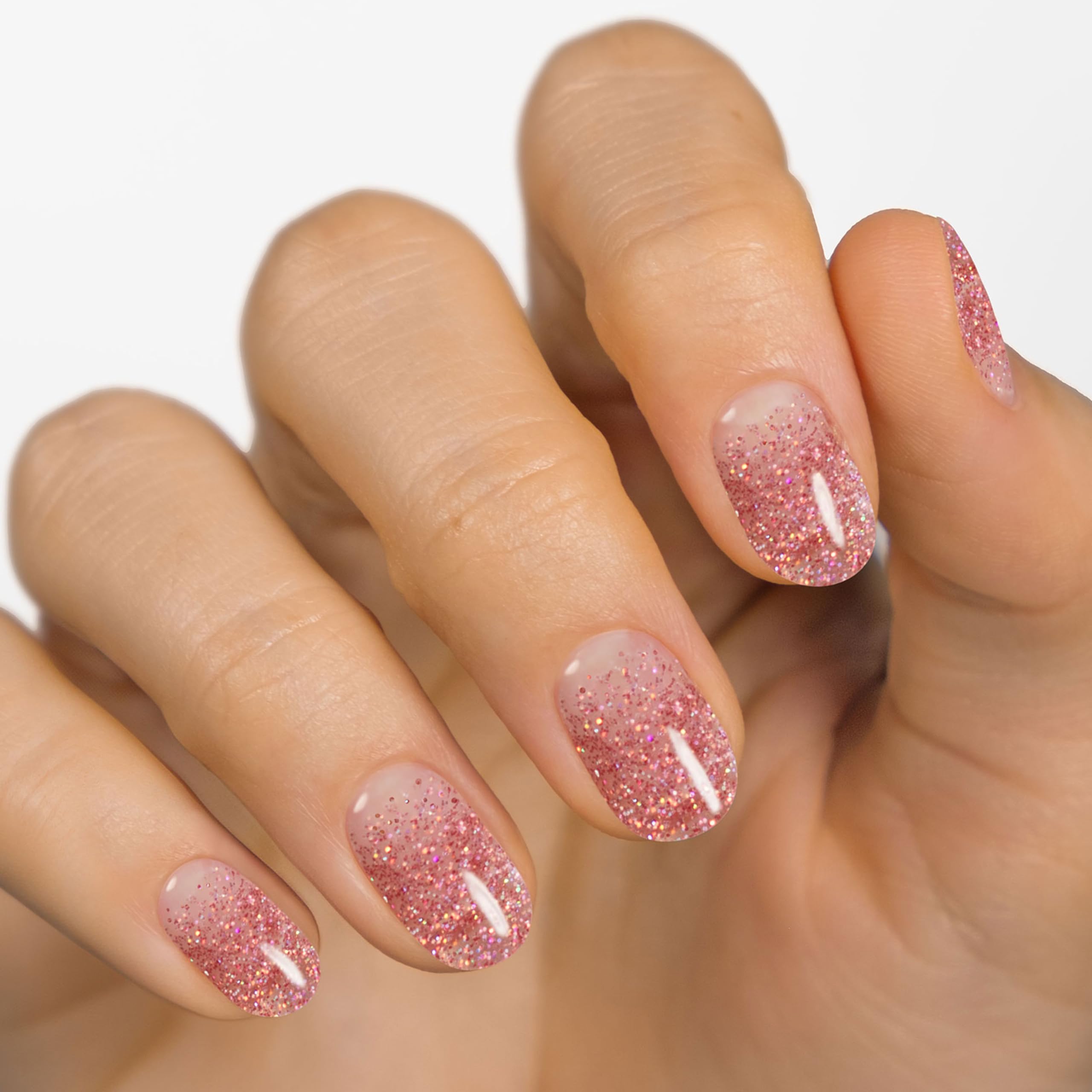 MOYOU LONDON Semi Cured Gel Nail Strips, 20 Pcs. Waterproof Gel Nail Wraps, Cures in Sunlight or UV/LED Lamp - Image 2
