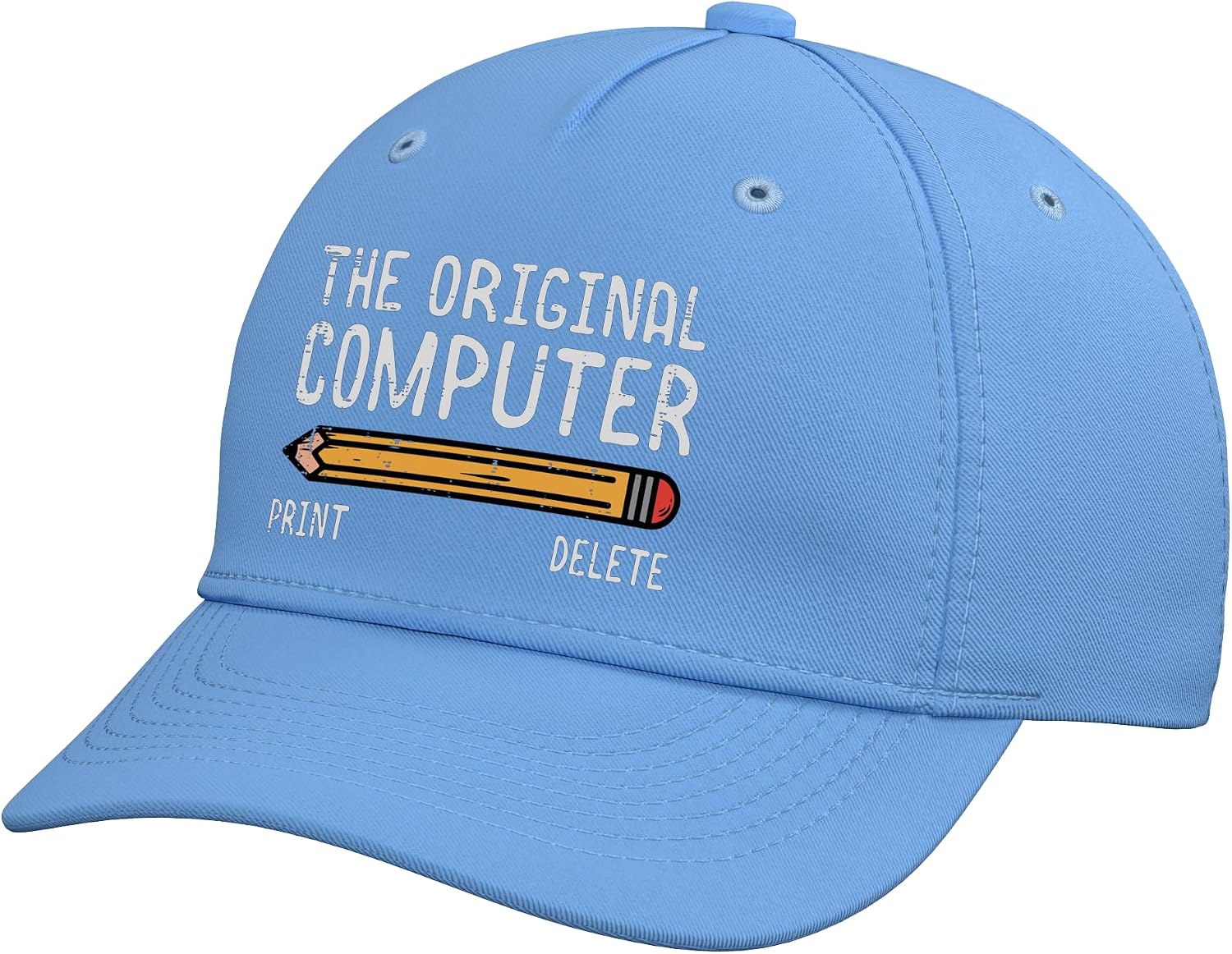 Original Computer Pencil Coder Funny Tech Support Men Women Adjustable Baseball Hat
