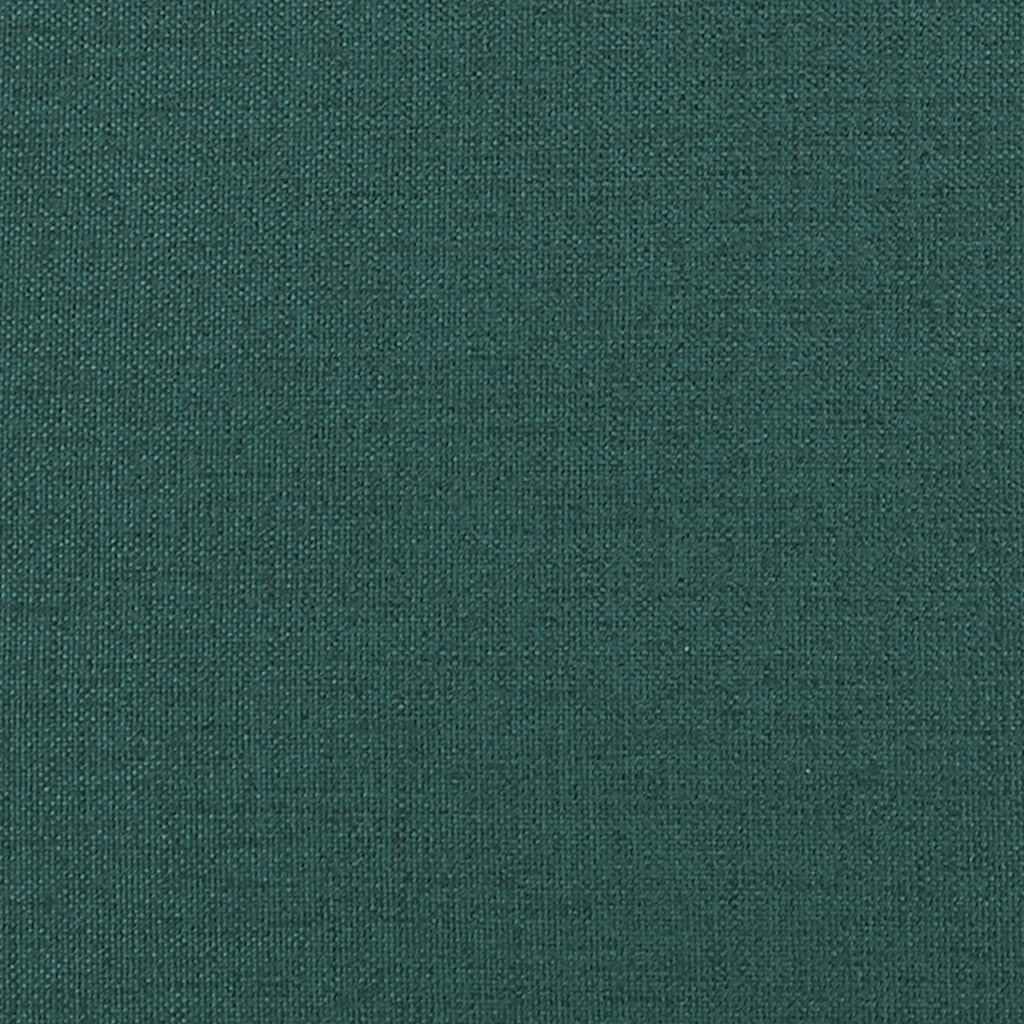 Juego de 2 sofás de tela para salón, 2 plazas y 3 plazas, color verde oscuro, sofá acolchado con estructura de madera y metal, cómodo
