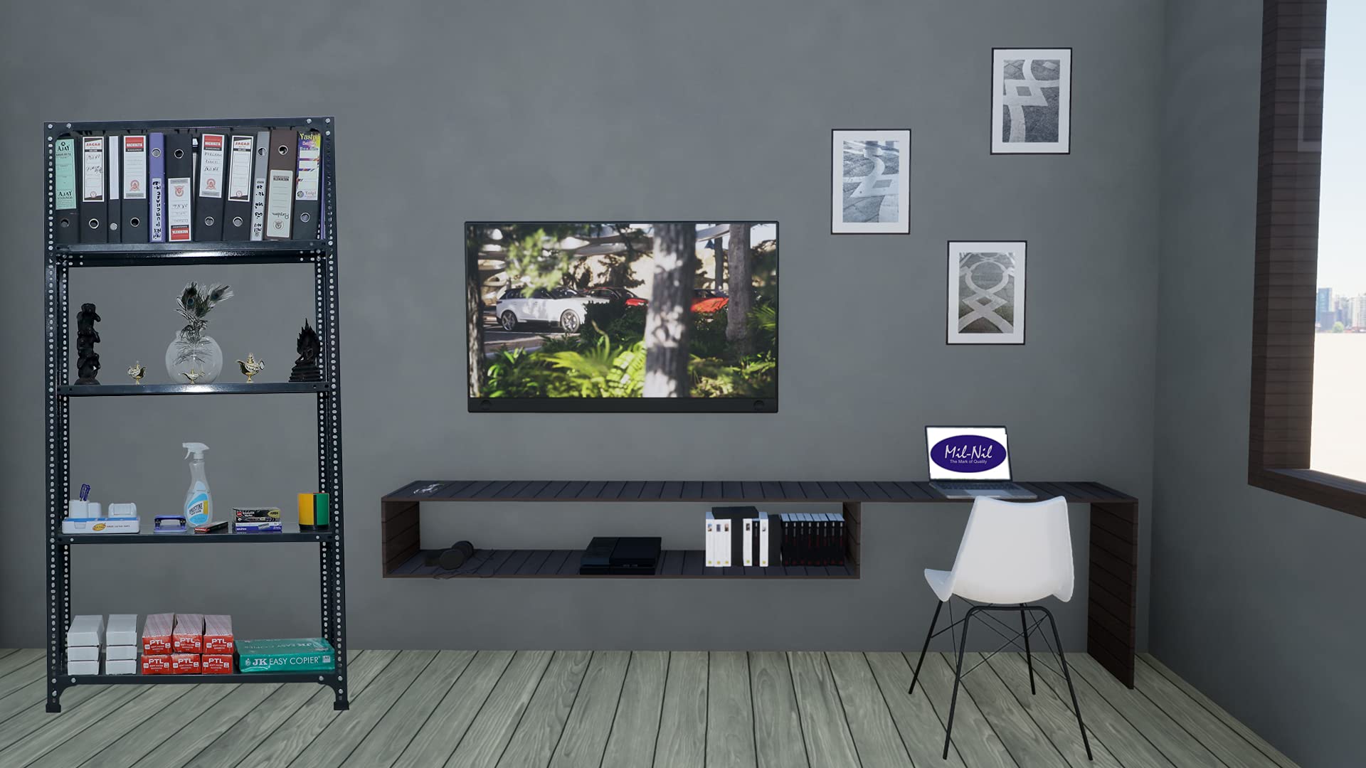 Mil-Nil Prime CRC Shelf Unit - 5 Shelves -2 Mil-Nil Prime CRC Shelf Unit - 5 Shelves -2
