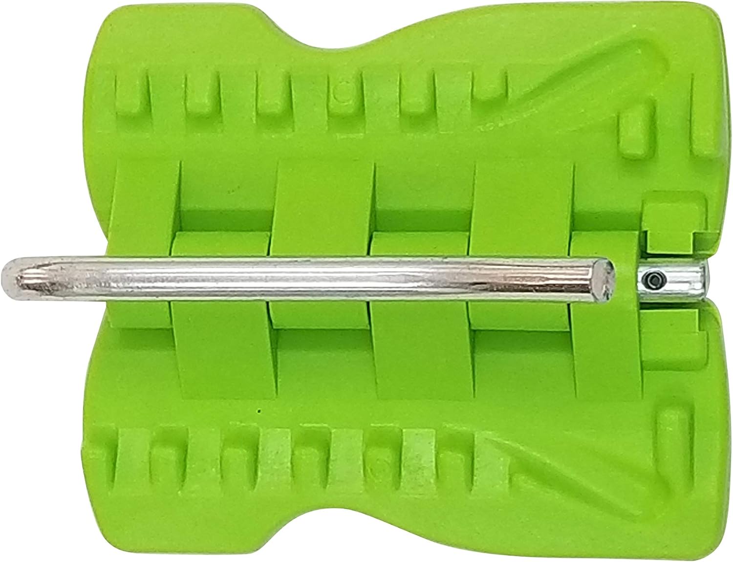 Hinge Outlet Door Chock Wedge Stoppers for Firefighters, Paramedics, or Homeowners - Portable Fold Up - Magnetic (Green)