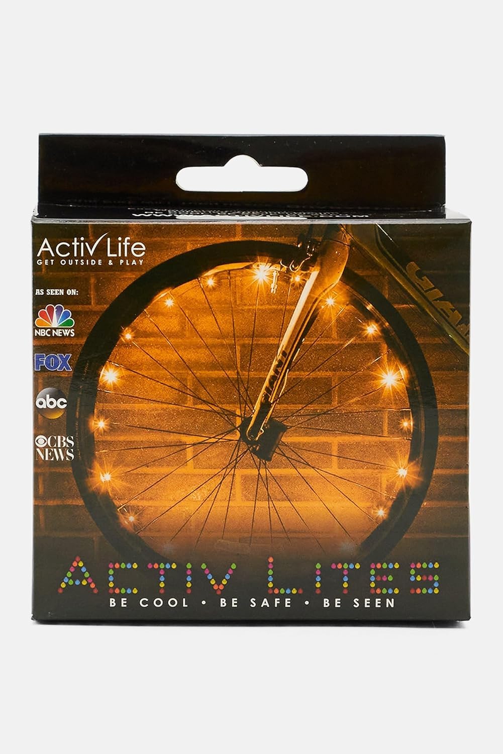 Lumières LED Rechargeables Pour Roues De Vélo – Détecteur De Mouvement, 20h D’autonomie, Multicolores