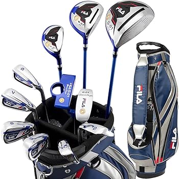 Amazon.co.jp: FILA GOLF メンズゴルフクラブセット【右用－S】+
