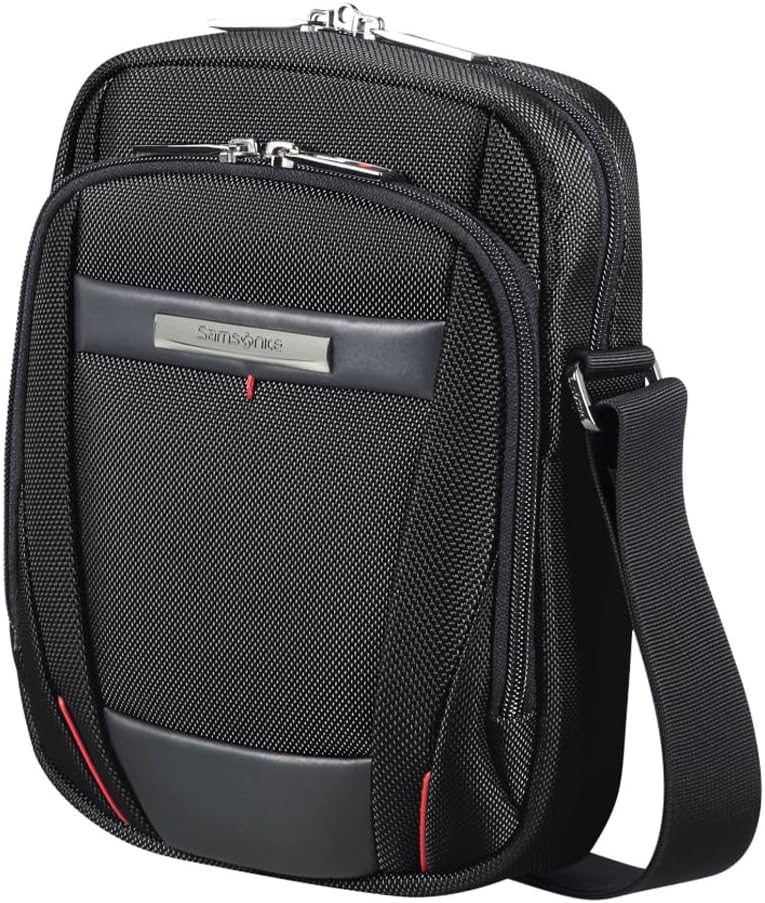 Samsonite Pro-DLX — portadocumenti in pelle con tasca per tablet e portapenne interno
