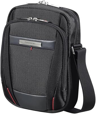 Samsonite Pro-DLX 5 – 7.9 Zoll Umhängetasche für Tablet, 23 cm, 3 L, Schwarz (Black)