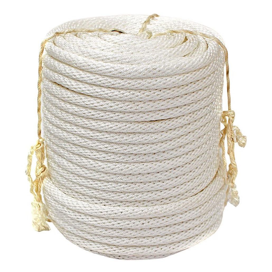Corde de gréement Robuste en Polyester de 16 mm, 100 m - Corde Polyvalente de 328 Pieds adaptée au Jardinage, au Camping, à la Voile, à l'élevage, à la Construction et aux travaux portuaires