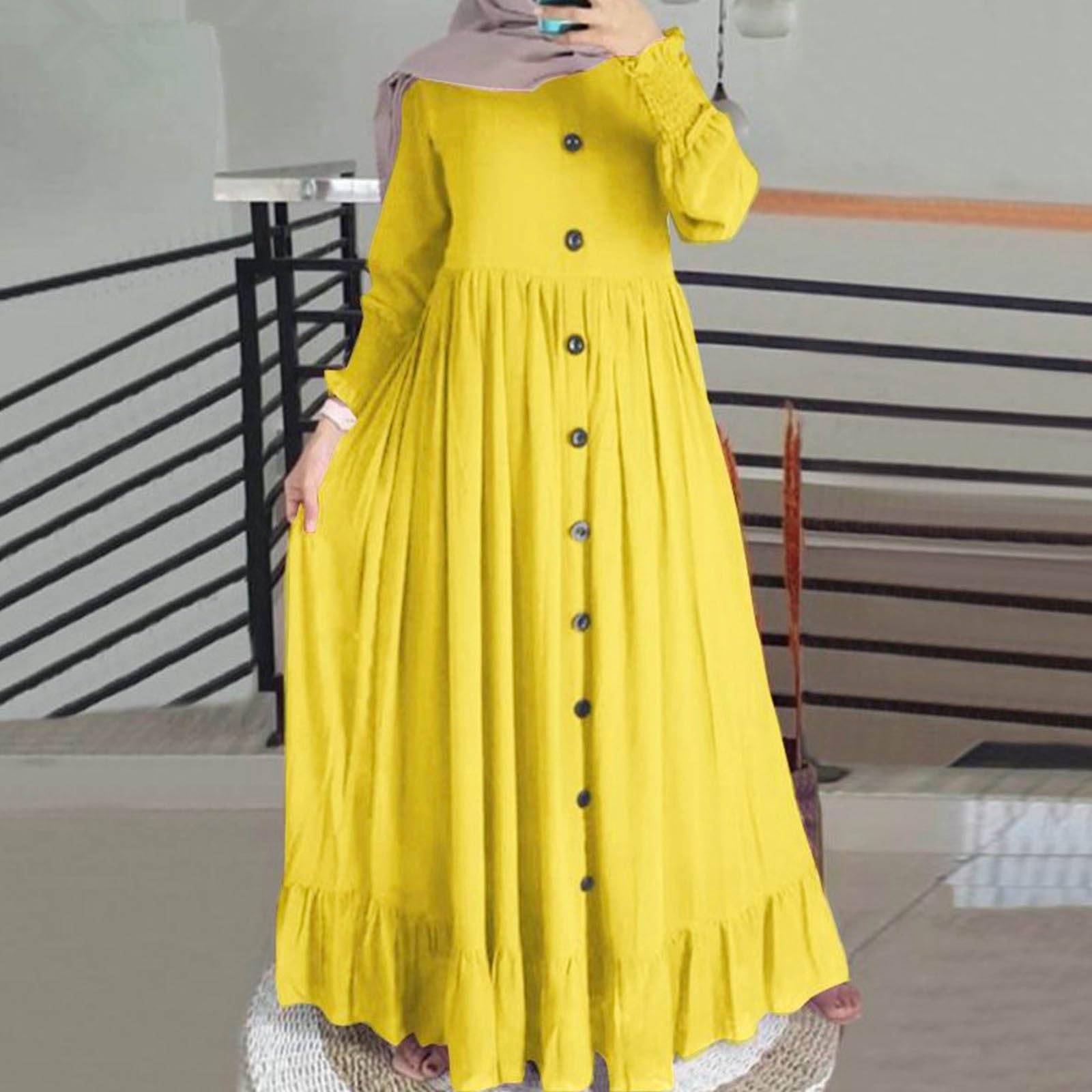 Générique Damska długa sukienka na co dzień Maxi Fluid Boho Plaża Lato Casualowa Elegancka szykowna Krótki rękaw Vintage Bawełna Len Plus Size Print Party A18