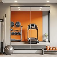 Vista 13 de Espejo de pie de longitud completa, espejo de piso grande de 15 x 56 pulgadas con marco de aluminio para puerta, dormitorio, baño, sala de estar