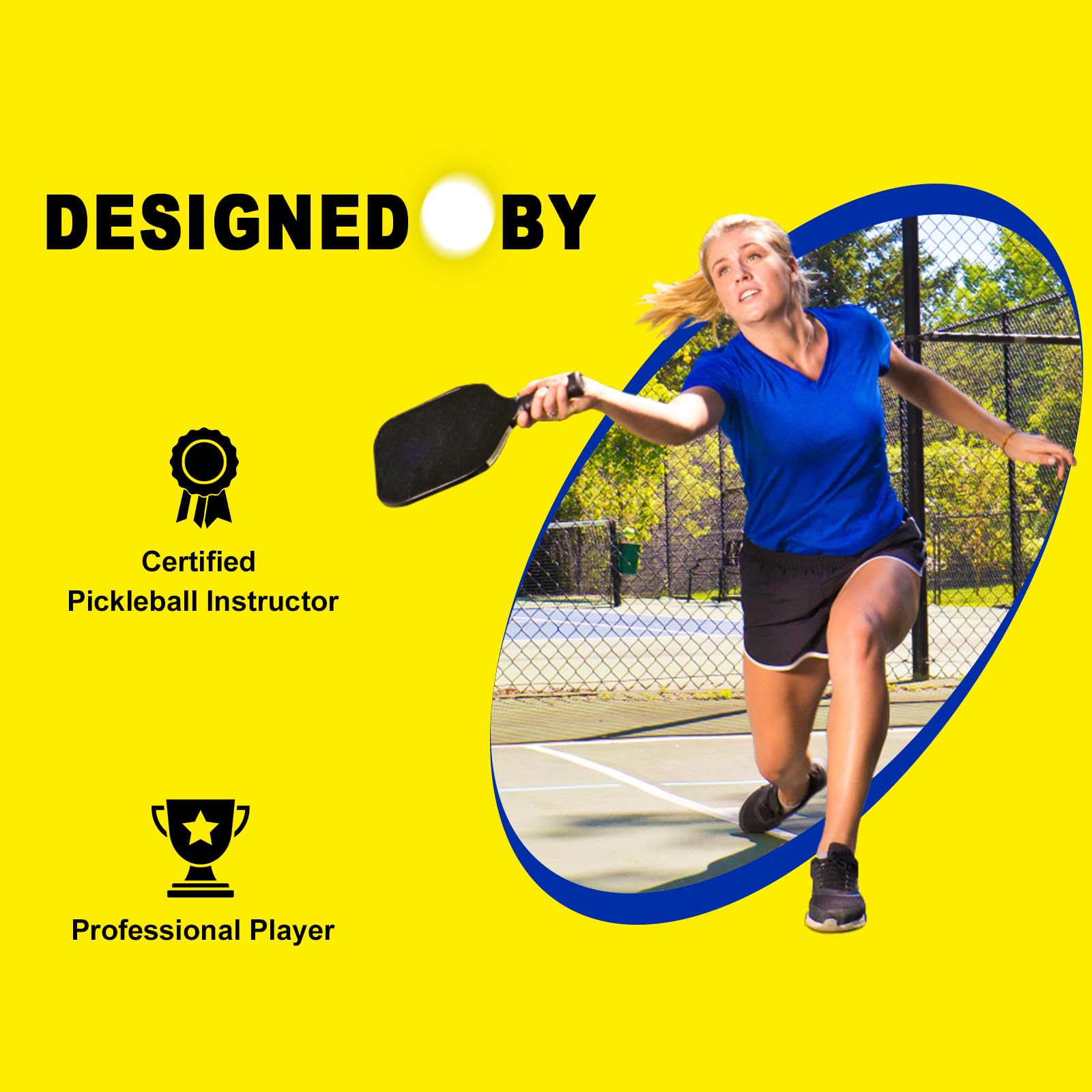 TOYMIS Pad per Pickleball Training, Portable Pad per Pickleball Pickleball Practice Poster da Parete Migliora Il Pickleball Dink Pad, Trasforma Qualsiasi Parete in Un Campo da Pickleball e Una Rete