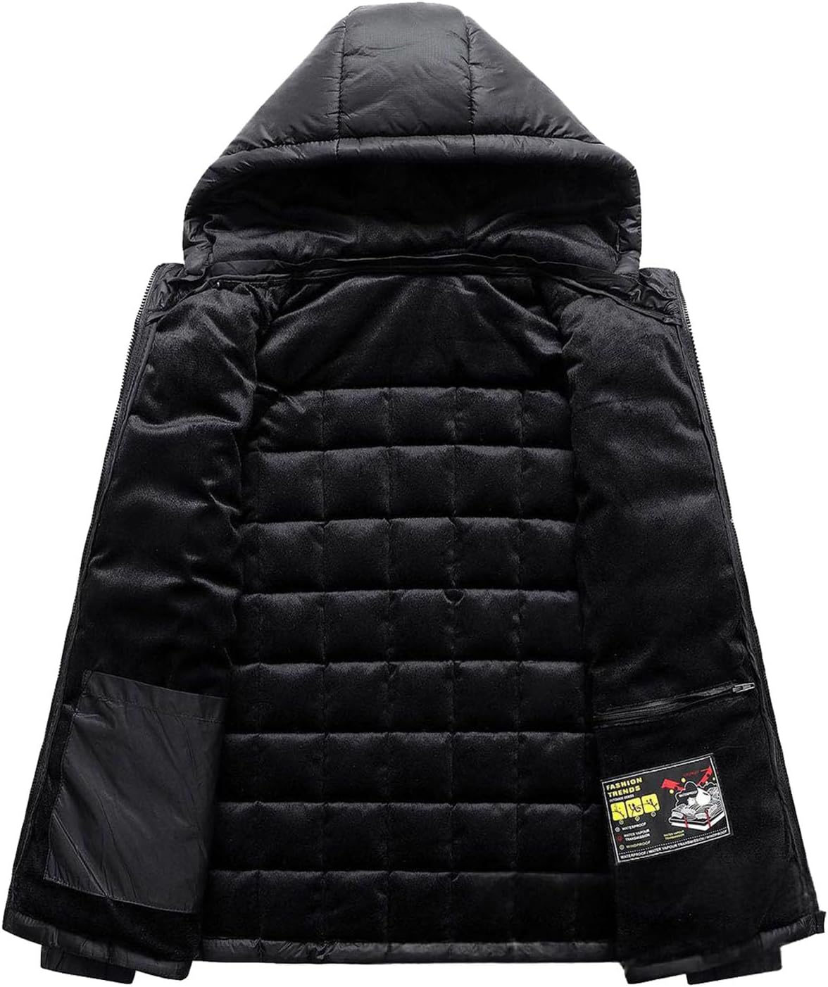 [Bhmobp] ダウンジャケット メンズ 冬 ダウンコート ショート丈 秋冬 中綿 ジャケット フード付き 防寒着 冬服 冬物 厚